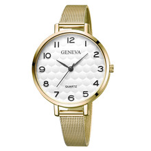 Temperament Large Dial Luxury Fashion Ladies Women's Watches Stainless Steel Quartz Analog Wrist Watch Dress Digital Clock #W 2024 - buy cheap