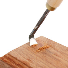 Arborvitae Thuja-gancho con cuchillas, espátula angular, Cuchilla de talla de madera 2024 - compra barato