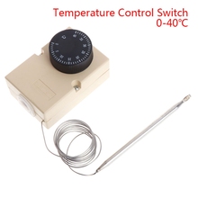 AC220V температура 0-40 переключатель капиллярный термостат контроллер водонепроницаемый ящик 2024 - купить недорого