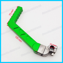 Green 13mm CNC Kick Start Starter Lever For 50cc 110cc 125cc YX Lifan Engine Pit Dirt Bike Motorcycle Motocross Atv 2024 - buy cheap