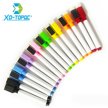 Whiteboard Marker True Colorful Ink White Board Pens Repeated Filling Easy to Erase Kids Stationery Gift Erasable Markers WP02 2024 - купить недорого