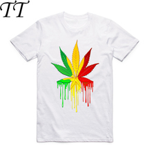2019 S-XXX Men Women Rasta Rastafarian Novelty Leisure Lion T-shirt Short sleeve O-Neck Casual Harajuku White Fashion Tshirt 2024 - buy cheap
