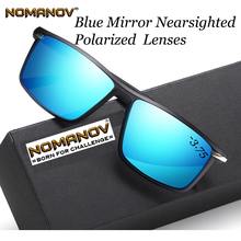 Мужские поляризационные солнцезащитные очки Lentes De Sol Mujer, зеркальные солнцезащитные очки для близорукости, без рецепта, от 1 до 6, 2019 2024 - купить недорого
