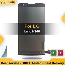 100% Tested For LG Leon H340 h320 h324 H340N H326 MS345 C50 H342 LCD Display Touch Screen Digitizer Assembly Black color 2024 - buy cheap