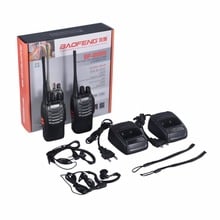 Baofeng BF-888S 2 шт. VHF/UHF портативный FM трансивер перезаряжаемая рация два чувства 5 Вт 2-стороннее радио comunicador EUplu 2024 - купить недорого