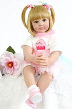 Кукла реборн силиконовая виниловая Реалистичная для новорожденных, 58 см 2024 - купить недорого