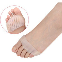 1 Pair Silicone Soft Pads High Heel Shoes Slip Resistant Protect Pain Relief Foot Care Forefoot Half Yard Invisible Gel Insoles 2024 - buy cheap