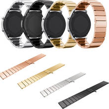 20/22 mm Link Stainless Steel Strap Watch Bands For Samsung Galaxy Watch 42mm 46mm Gear S3 Frontier S2 Classic Smart Watch 2024 - buy cheap