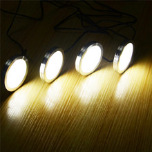 Luz de led para armários e guarda-roupas, lâmpada de bar conectável, noturna com 12 leds, 2.5w