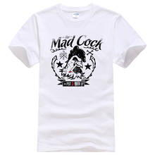 Summer Fashion mad cock Men T-Shirt Cotton T Shirt Womens Tops Short Sleeve Mans tshirt Male Tees Free Shipping #113 2024 - buy cheap