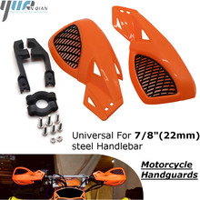 Protetor de mão universal para bicicletas, proteção de mão com 22mm 3/4 polegadas para xc f dr drz rm rmx remz 85 7/8 125 250 dirt pit bike 2024 - compre barato