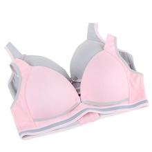 Maternity Nursing Bras Pregnant Breastfeeding Cotton Pregnancy Women Underwear Breast Feeding Bra Pink grey Maternity Clothings 2024 - buy cheap