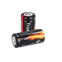 Подлинная аккумуляторная батарея TrustFire полной емкости, 2 шт./лот, 880 мА ч, 16340 RCR123 CR123A, 3,7 в 2024 - купить недорого