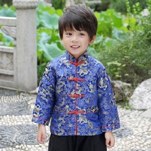 Chinese Spring Festival Children Coat Boys Clothes Dragon Party Costumes Baby Boys Jackets Kids Outfits Outerwear China Dress 2024 - buy cheap