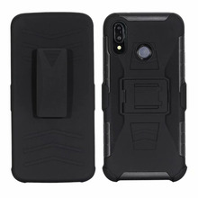 ShockProof Heavy Duty Armour Tough Stand Case With Belt Clip For huawei P20 lite/nova 3E 2024 - buy cheap