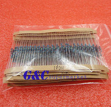 1/4w Resistance 1% Metal Film Resistor Bag 20 kinds Each 20 Total 400pcs top 2024 - buy cheap