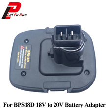 Adaptador de bateria bps18d, adaptador para black & recomendador 20v li-ion, cabo 20v, bateria de íon de lítio para bateria dc9096 dc9098 de9096 18v 2024 - compre barato