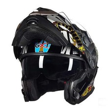 2017 New Men GXT undrape face Motorcycle Helmet Double Lens Open face Kinght equipment G-160 Motorbike Helmets 2024 - buy cheap