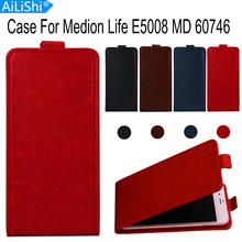 AiLiShi Case For Medion Life E5008 MD 60746 Luxury Flip PU Leather Case E5008 Medion Exclusive 100% Phone Cover Skin+Tracking 2024 - buy cheap