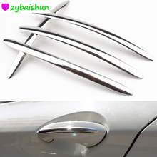 Chrome Car Styling Door Handle Cover Decoration Trim Accessories Sticker For BMW 5 Series F10 F11 520i 525i 530i 2010-2015 2024 - buy cheap