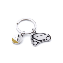 Stainless Steel Smart Car Key Chain Key Ring Keychain for smart fortwo 451 2024 - buy cheap