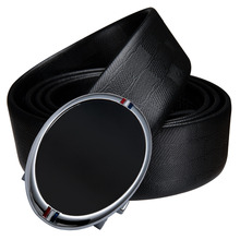 High Quality Men's Belt Cowskin Genuine Leather Belts For Men Automatic Vintage Male Belt Ratchet Buckle Belts 110-160cm DK-2029 2024 - buy cheap