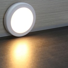 Mini Luz Da Noite Corpo Closet Gabinete Corredor Levou Parede de Luz Sensor de Movimento Ativado Luz Da Lâmpada Da Indução 2024 - compre barato