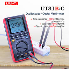 UNI-T UT81B handheld digital oscilloscope/multimeter AC DC voltmeter Ammeter Resistance Capacitance Frequency tester 2024 - buy cheap