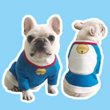 Suéter de estilo de dibujos animados de Bulldog Francés, ropa para perros pequeños, camiseta para Chihuahua, disfraz de cachorro, Yorkshire, Pug 2024 - compra barato