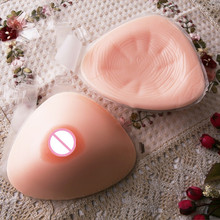 free shipping , hot nude sexy invisible silicone breast form large natural boobs 800g C/D cup for shemale or crossdesser 2024 - buy cheap