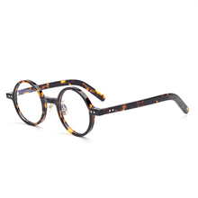 2019 New Vintage Optical Eyeglasses Frames Gregory Peck Acetate Round celluloid Tortoise Glasses Frame Men Eyeglasses Women 2024 - buy cheap