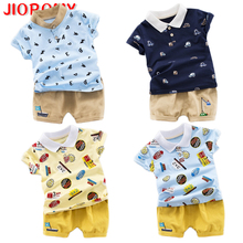 JIOROMY-Conjunto de ropa para niños de 0 a 3 años, ropa de algodón con cuello redondo y manga completa con estampado de oso, novedad de otoño, 2019, k1 2024 - compra barato