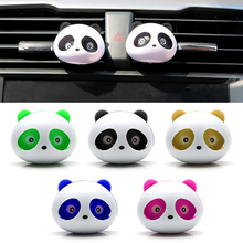 Cute Panda Car Styling Air Freshener Perfume ambientador para auto for Air Vent Decoration Car Smell Flavors Accessories 2024 - buy cheap