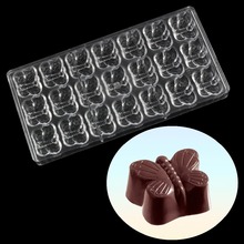 Инструменты для украшения тортов в форме бабочки, форма для выпечки конфет, кондитерские инструменты для торта, форма из поликарбоната для шоколада 2024 - купить недорого