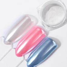 1 Pcs * 1g Mirror Diamond Pearl Powder Shimmer Mermaid Nail Glitter Pigment DIY Glitter Powder Nail Art Powder 2024 - buy cheap