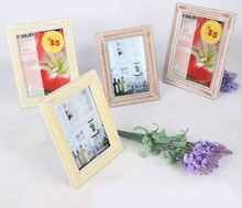 1PC 6inch Vintage Photo Frame Retro home Decoration Wall Wood Wedding Gift Pictures Wooden Photo Frame JK 0960 2024 - buy cheap