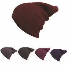 MingJieBiHuo nova moda Outono inverno Coreano moda quente engrossar simples chapéu de tricô chapéu temperamento confortável parquet tarja 2024 - compre barato