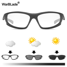 Óculos de sol fotocromático warblade masculino, óculos com descoloração polarizada camaleão 2024 - compre barato