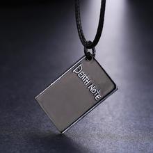 MOSU Hot Anime Death Note Silver Metal Necklace Book Logo Pendant Cosplay Accessories Jewelry can Drop-shipping 2024 - buy cheap