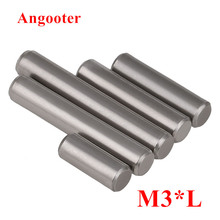 200/50pcs M3 GB119 SUS304 Stainless Steel Dowel Pins Round Cylinder Parallel Pin Dia 3mm locating pin M3*8/10/12/16/20/25/30mm 2024 - buy cheap