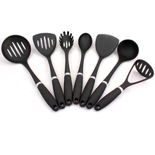 Food Grade Nylon Kitchen Cooking Utensils Cookware Practical Spatula Spoons Colander Heat Resistant Kitchen Baking Tools 2024 - buy cheap