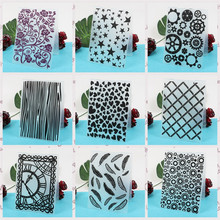 Heart  Leaves Plastic Embossing Folder for Scrapbooking Paper Card Making DIY Craft Album Scrapbooking Decoration 2024 - buy cheap