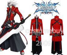 BlazBlue : Calamity Trigger Ragna the Bloodedge Cosplay Costume Custom Made 2024 - buy cheap