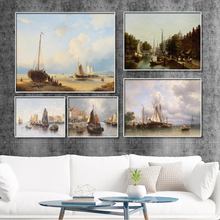 Home Decoration Print Canvas Wall Art PicturePaintings Horizontal Rectangle Classic landscape painting canvas For Living-room 2024 - buy cheap