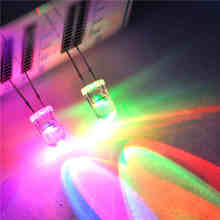 Diodos emisores de luz LED, 5MM, colorido, redondo, flash lento, alternancia (50 unidades) 2024 - compra barato