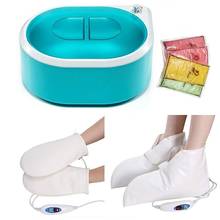 2.5L Wax Warmer Paraffin Heater Machine With Heated Electrical Booties and Gloves for Continuous Hydrating Heat Therapy 2024 - buy cheap