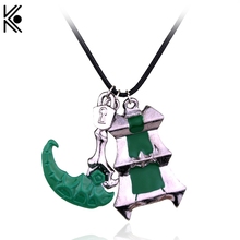 New Arrival LOL Necklace Weapon And Lock Pendant Rope Chain Thresh Wand Necklace For Game Fans Souvenir gifts For men Gifts 2024 - buy cheap