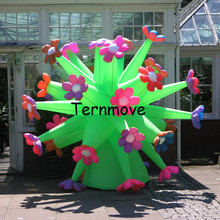 multipurpose 4mH giant inflatable flower tree for events inflatable tulip giant inflatable flower tree balloon for stage 2024 - buy cheap