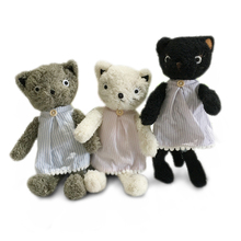 Muñecos de peluche de gatos Kawaii para niños y niñas, juguetes de peluche suaves de animales de peluche 2024 - compra barato