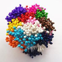 Carimbo para decoração/artesanato/em nylon flores 3mm, acessórios de presente diy em cores de flor para bolo com 500 peças 2024 - compre barato